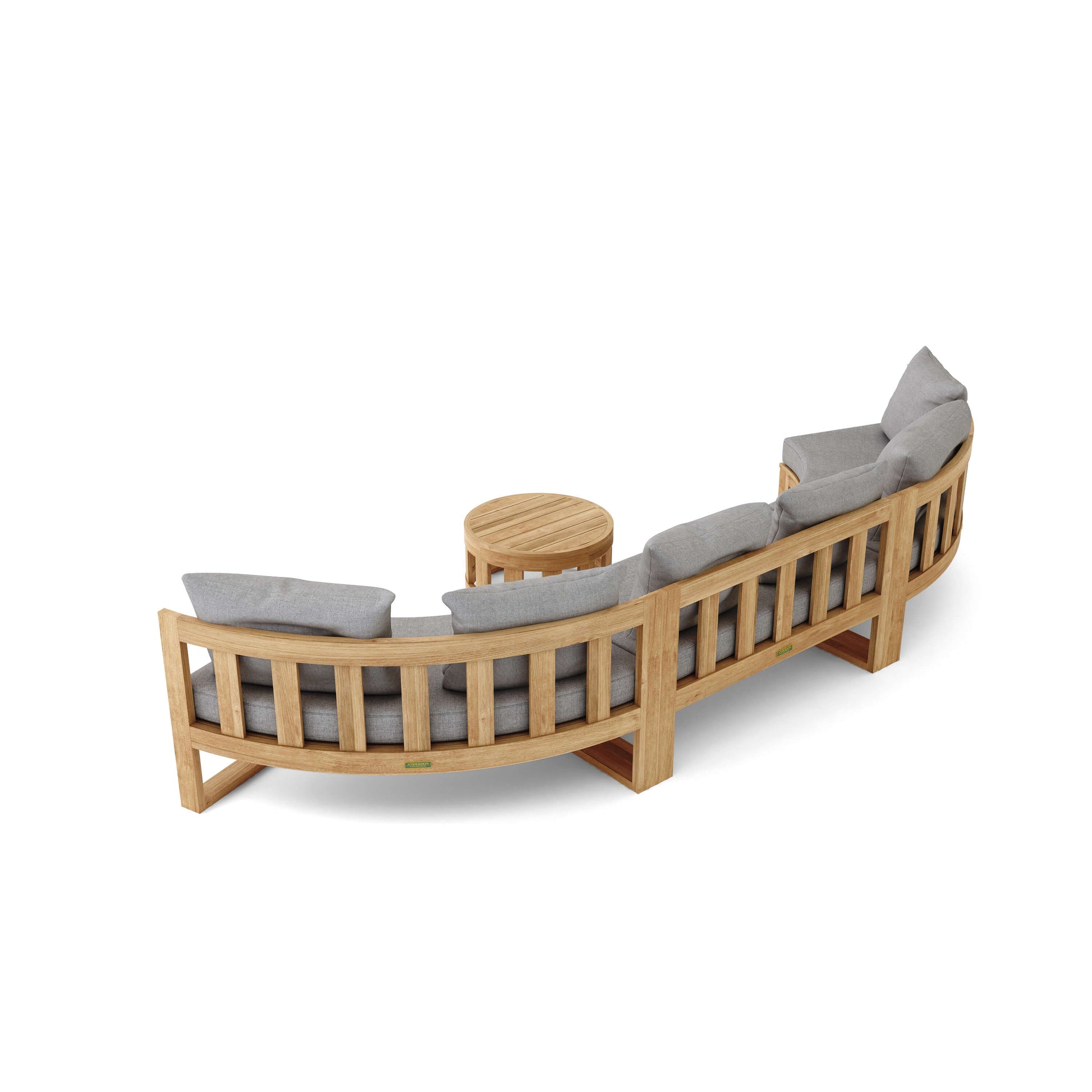SET-814 Circular Modular Deep Seating Set — View 4