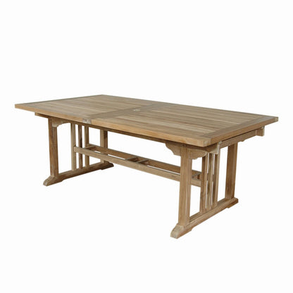 Sahara 126" Rectangular Double Ext. Table — View 2