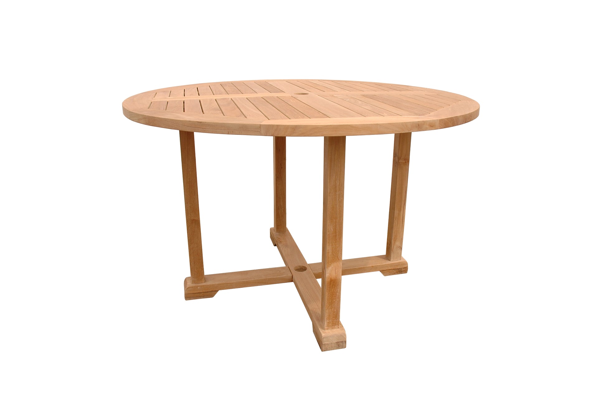 Tosca 4-Foot Round Table w/ Frame — View 3