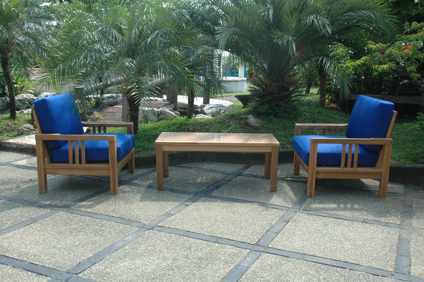 SouthBay Deep Seating 3-Pieces Conversation Set B — View 2