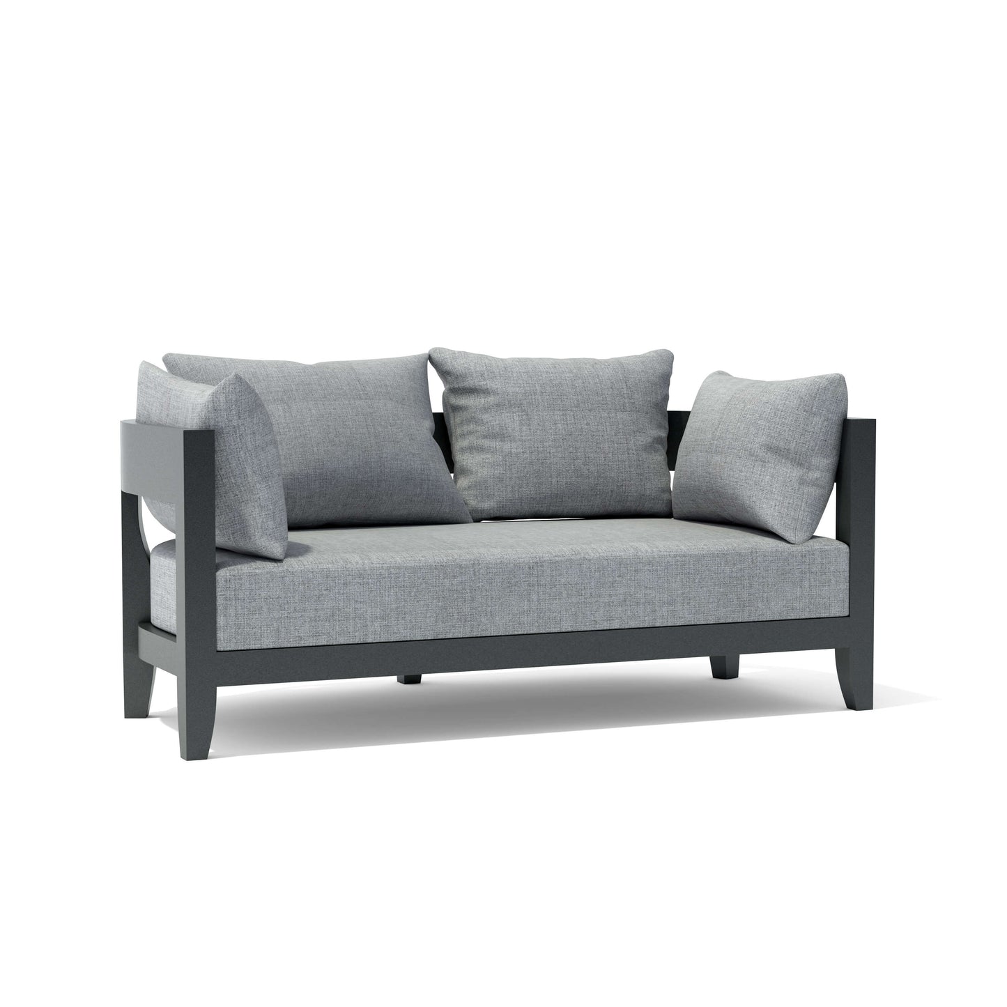 SET-173 5-pc Coronado Aluminum Deep Seating Set — View 9