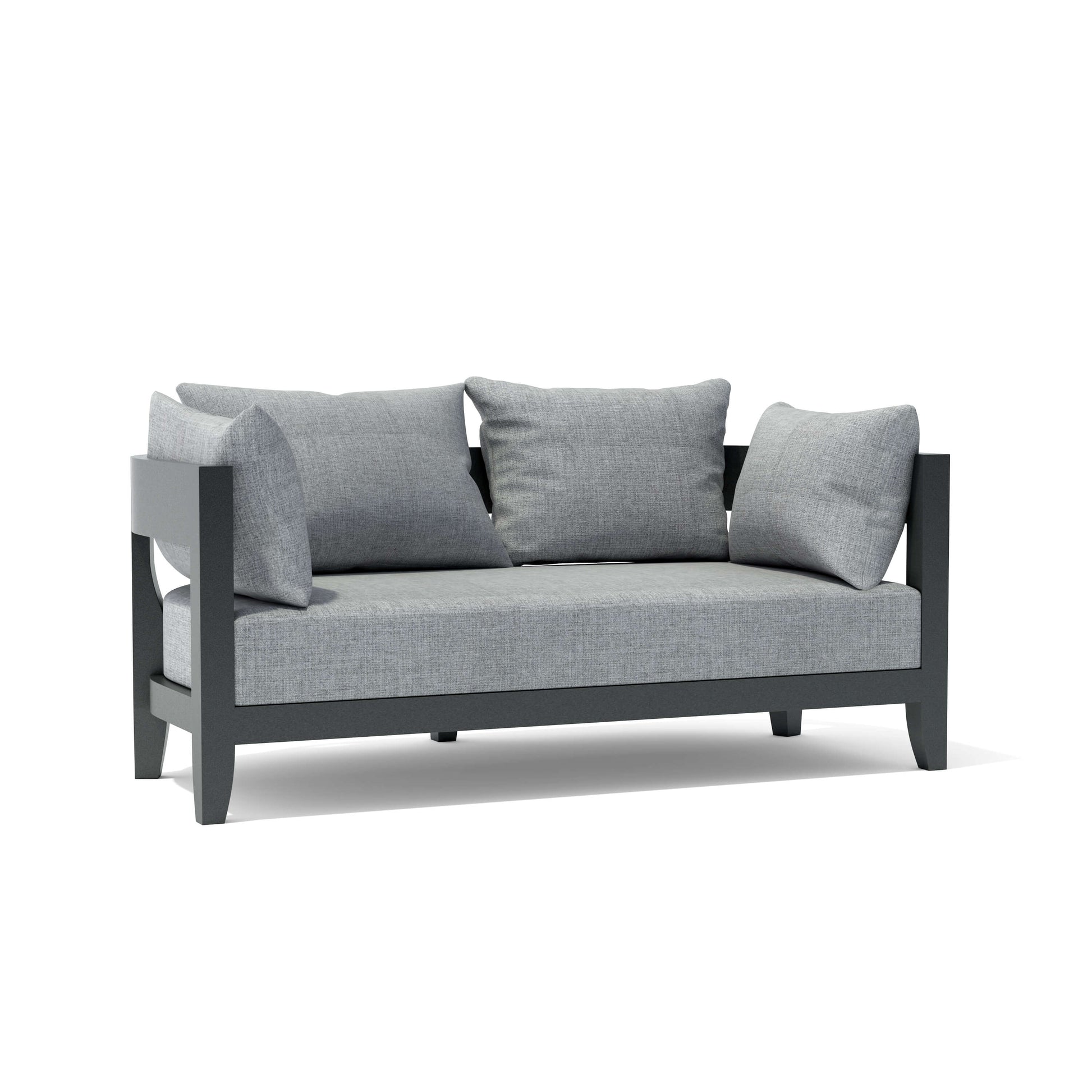SET-173 5-pc Coronado Aluminum Deep Seating Set — View 9