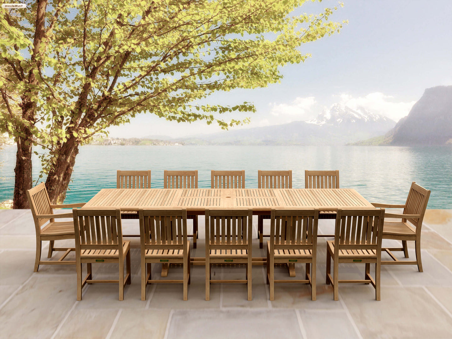 Valencia Rialto 13-Pieces Dining Set