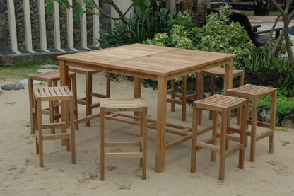 Windsor Montego 9-Pieces Square Bar Set — View 3