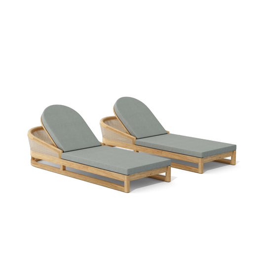 SET-339 2-pc Catania Sun Lounger — View 2