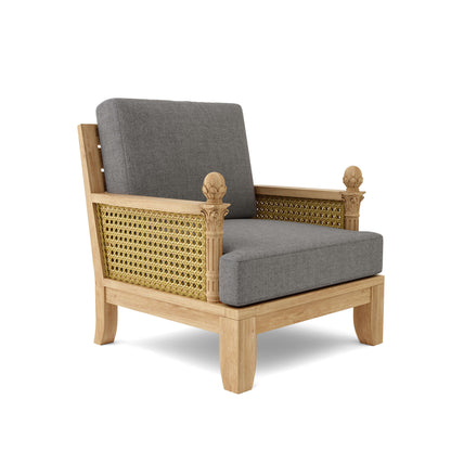 SET-55 5-pc Luxe Modular Deep Seating Set — View 5