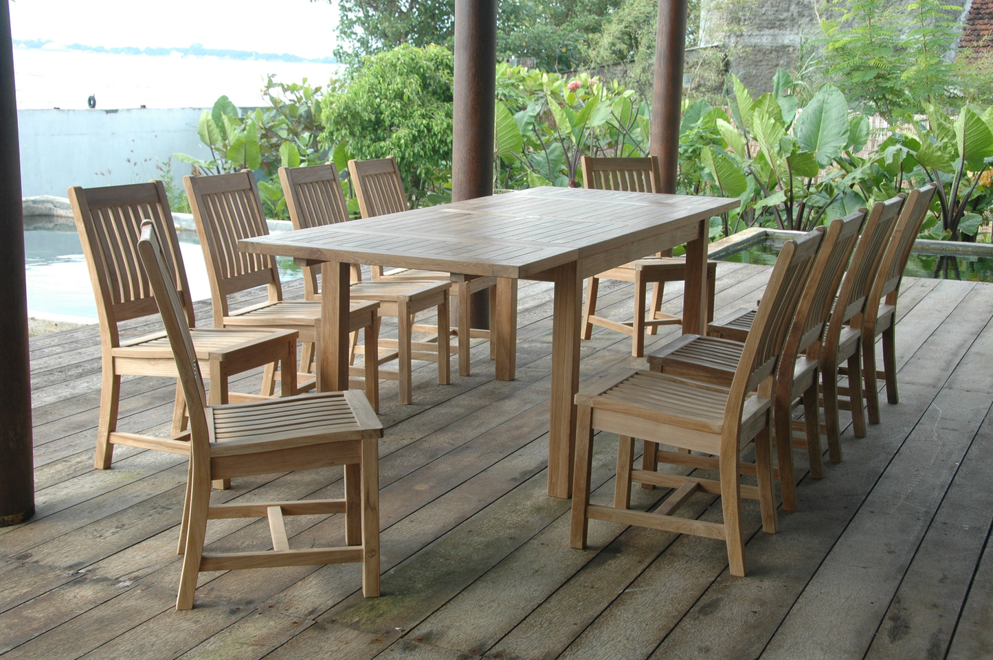 Bahama Rialto 11-Pieces Rectangular Dining Set — View 5