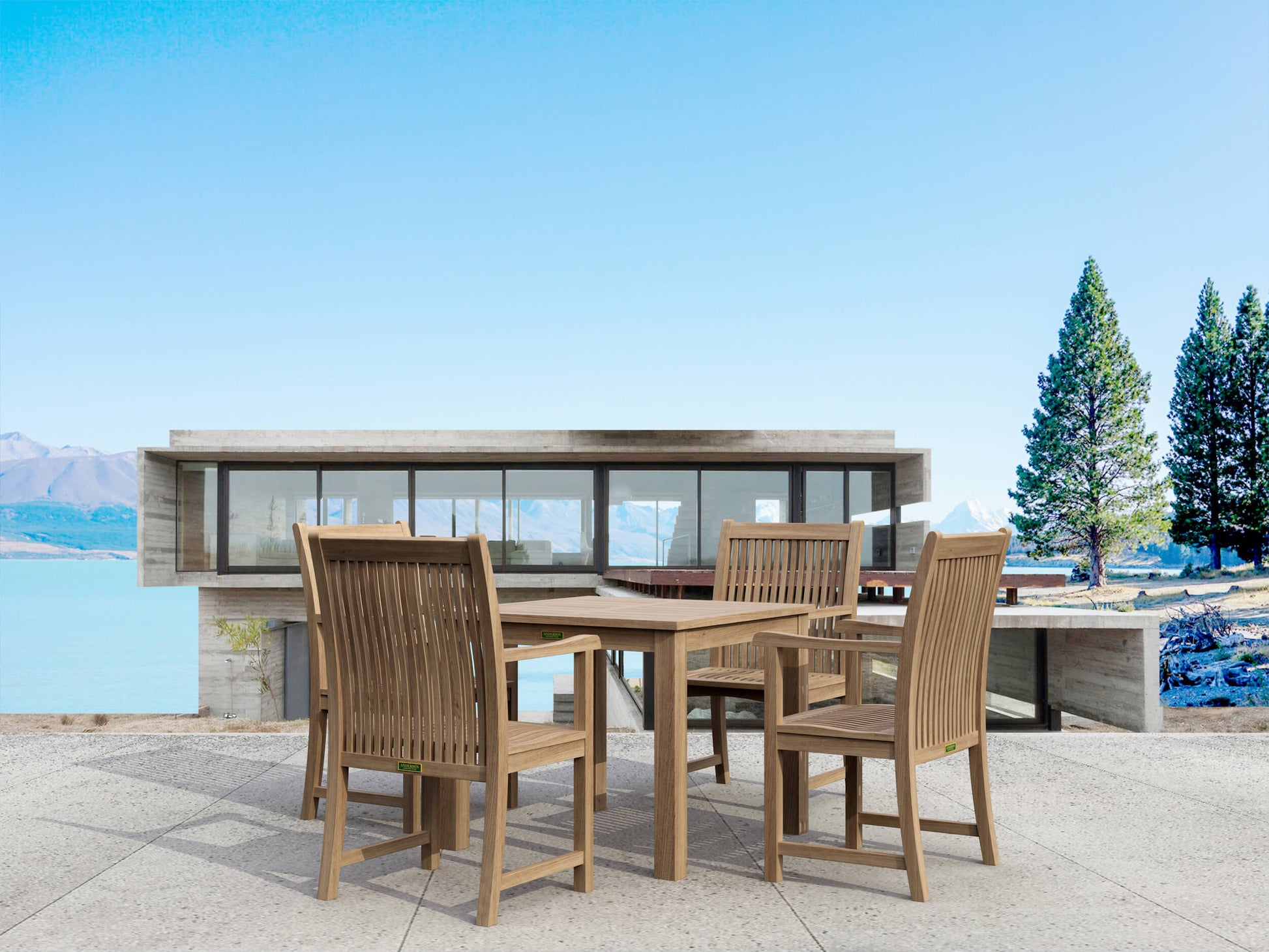 Bahama Chicago 5-pieces Bistro Set — View 3