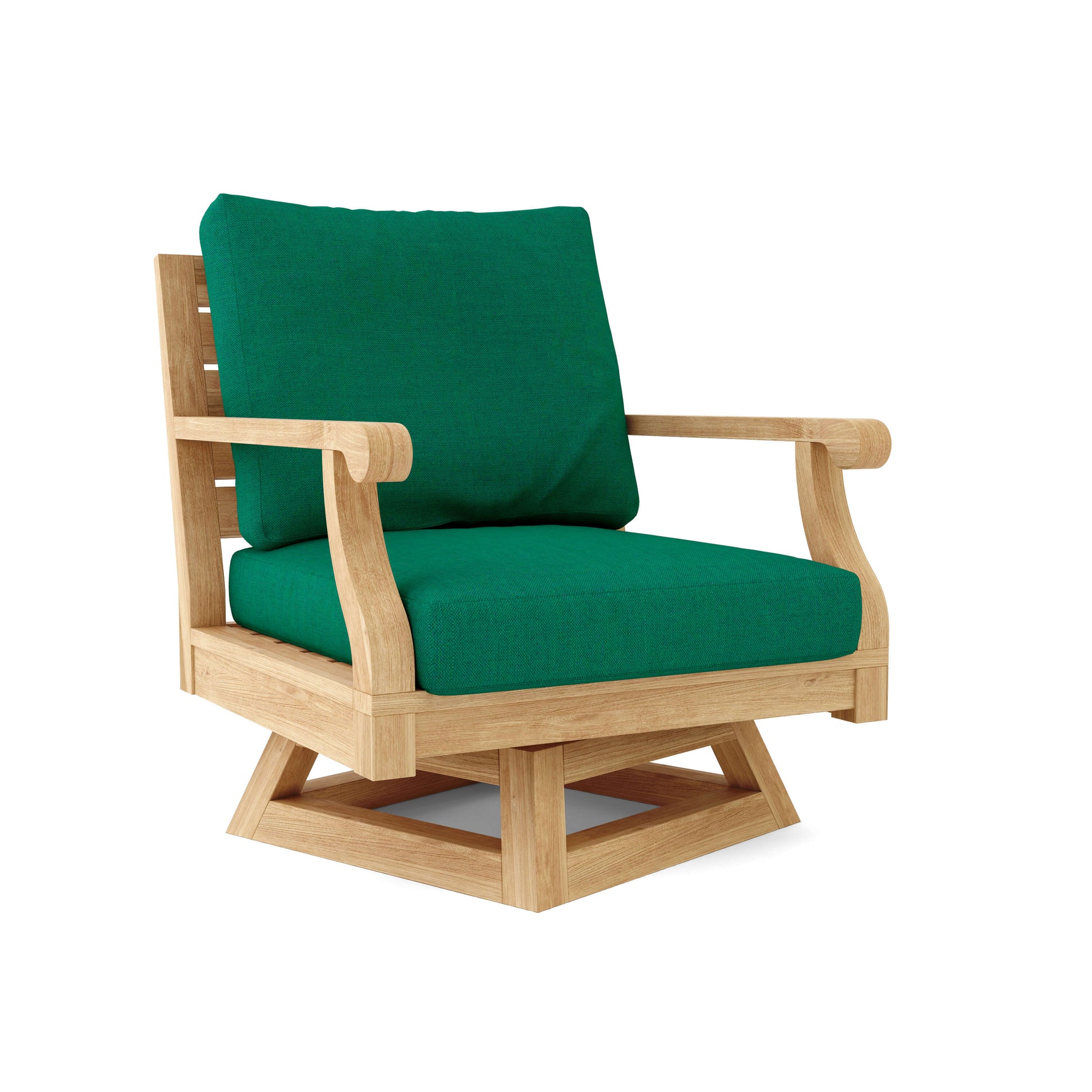 Riviera Swivel Armchair + Cushion — View 3
