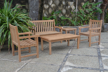 Classic 2-Seater 5-Pieces Conversation Set — View 3
