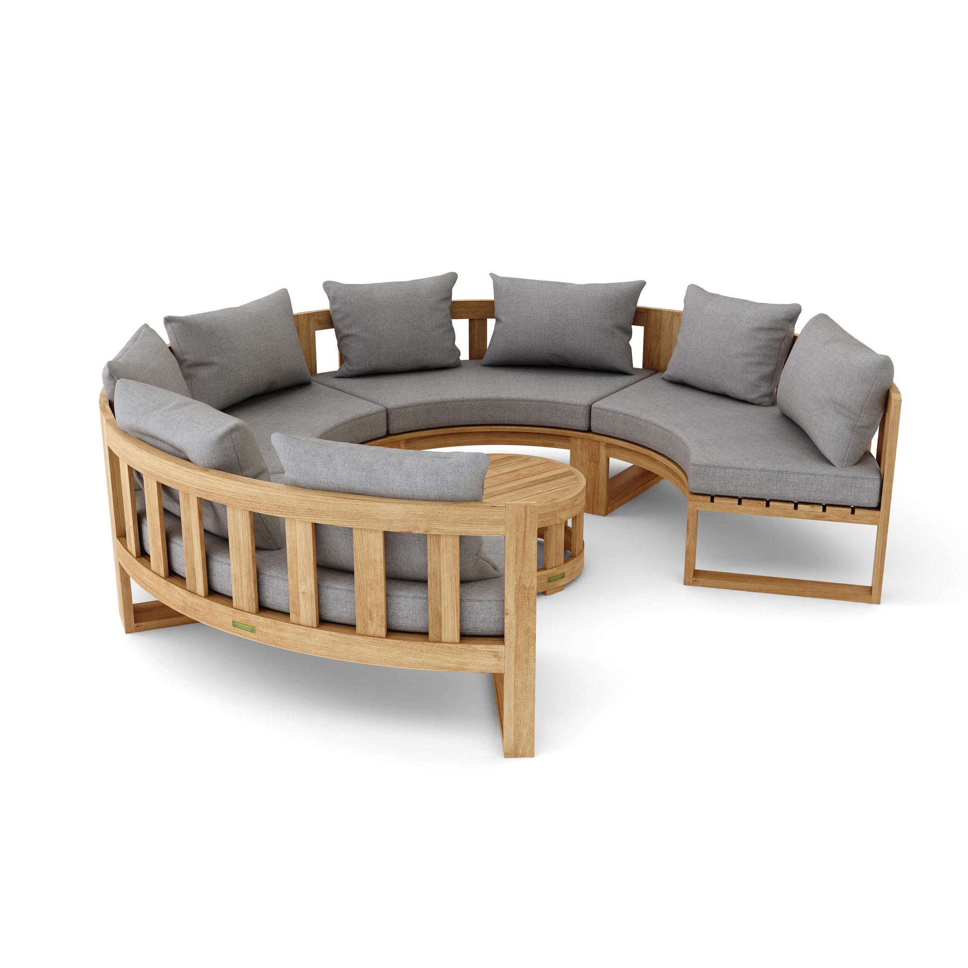SET-810 Circular Modular Deep Seating Set — View 3