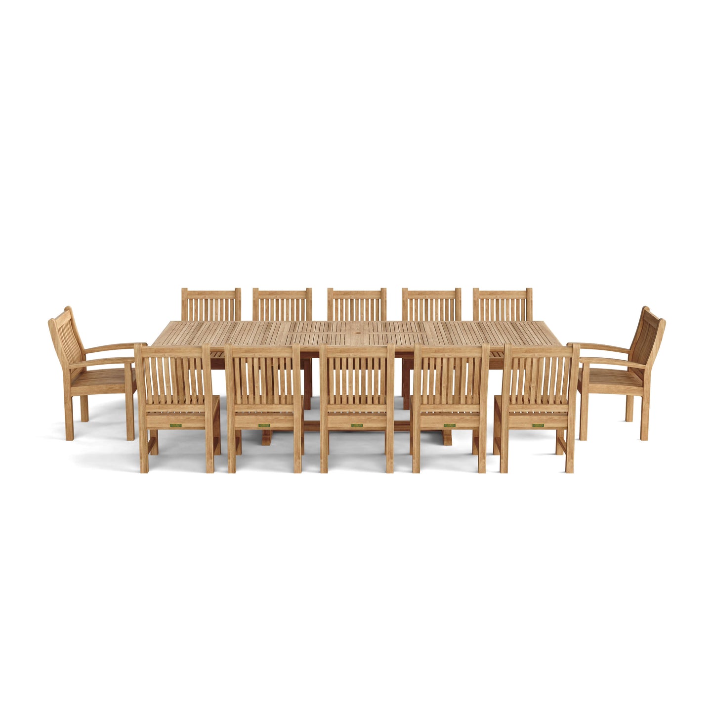 Valencia Sahara 13-Pieces Rectangular Dining Set — View 4