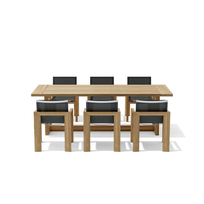 SET-856 7-pc Smyrna Dining Table Set — View 3