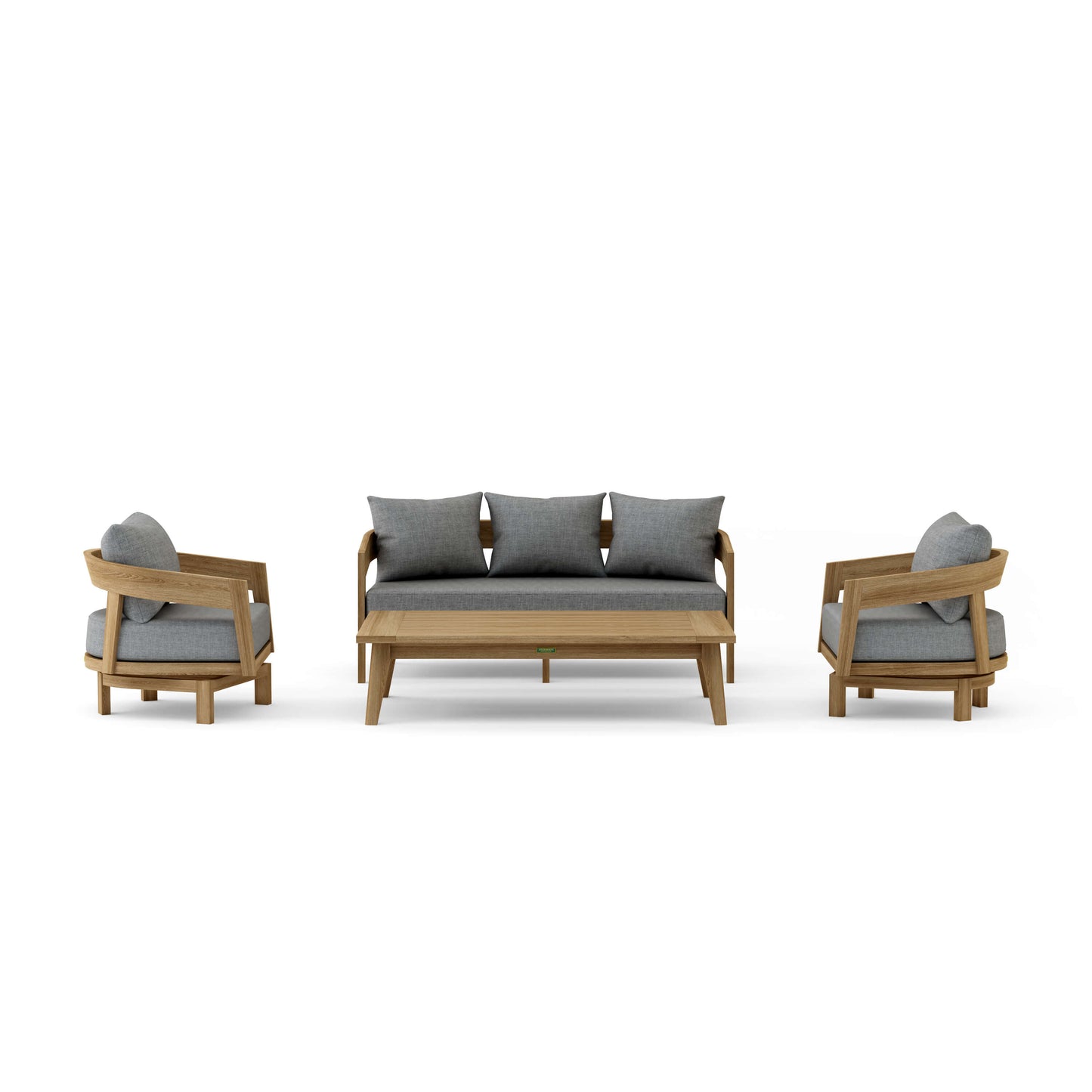 SET-370 Toscana 4-pc Deep Seating Swivel Set — View 3