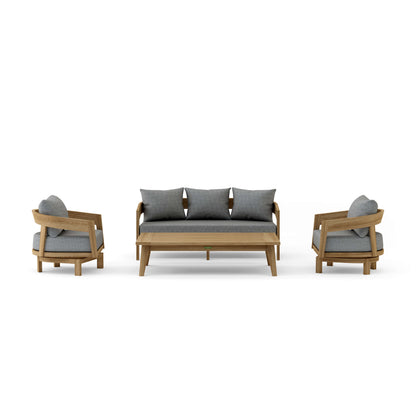 SET-370 Toscana 4-pc Deep Seating Swivel Set — View 3