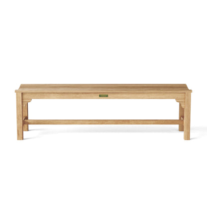 Hampton 3-Seater Backless Bench — View 5