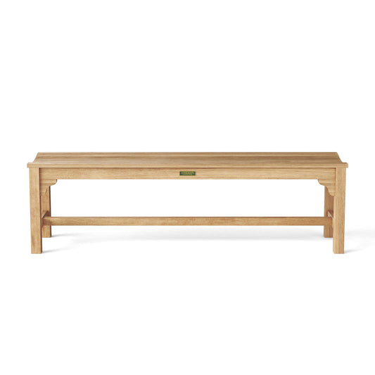 Hampton 3-Seater Backless Bench — View 5