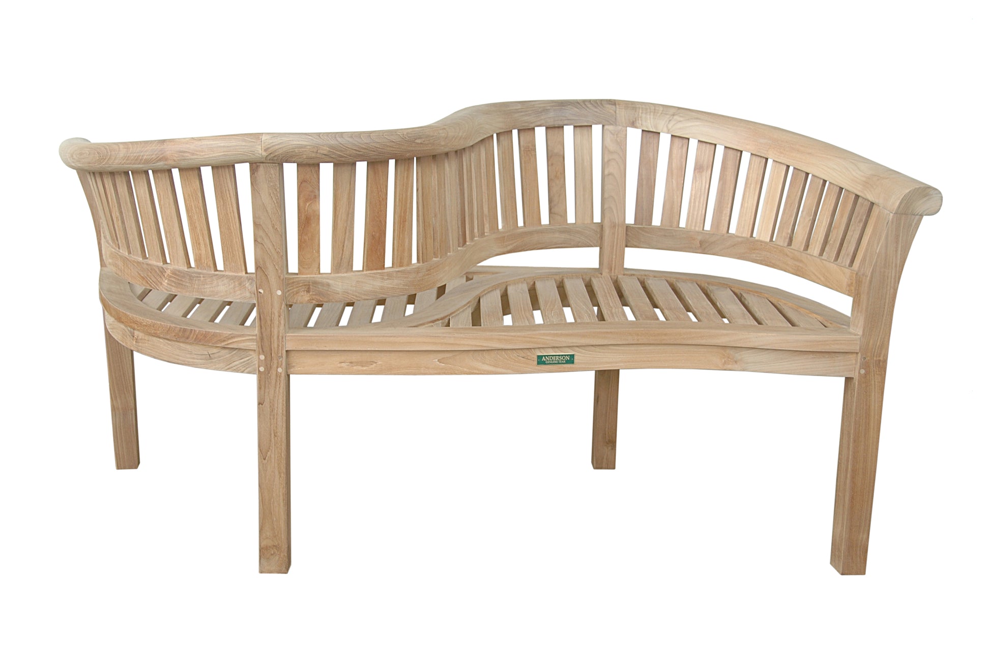 Curve Love Seat 59"W 28"D 32"H — View 2