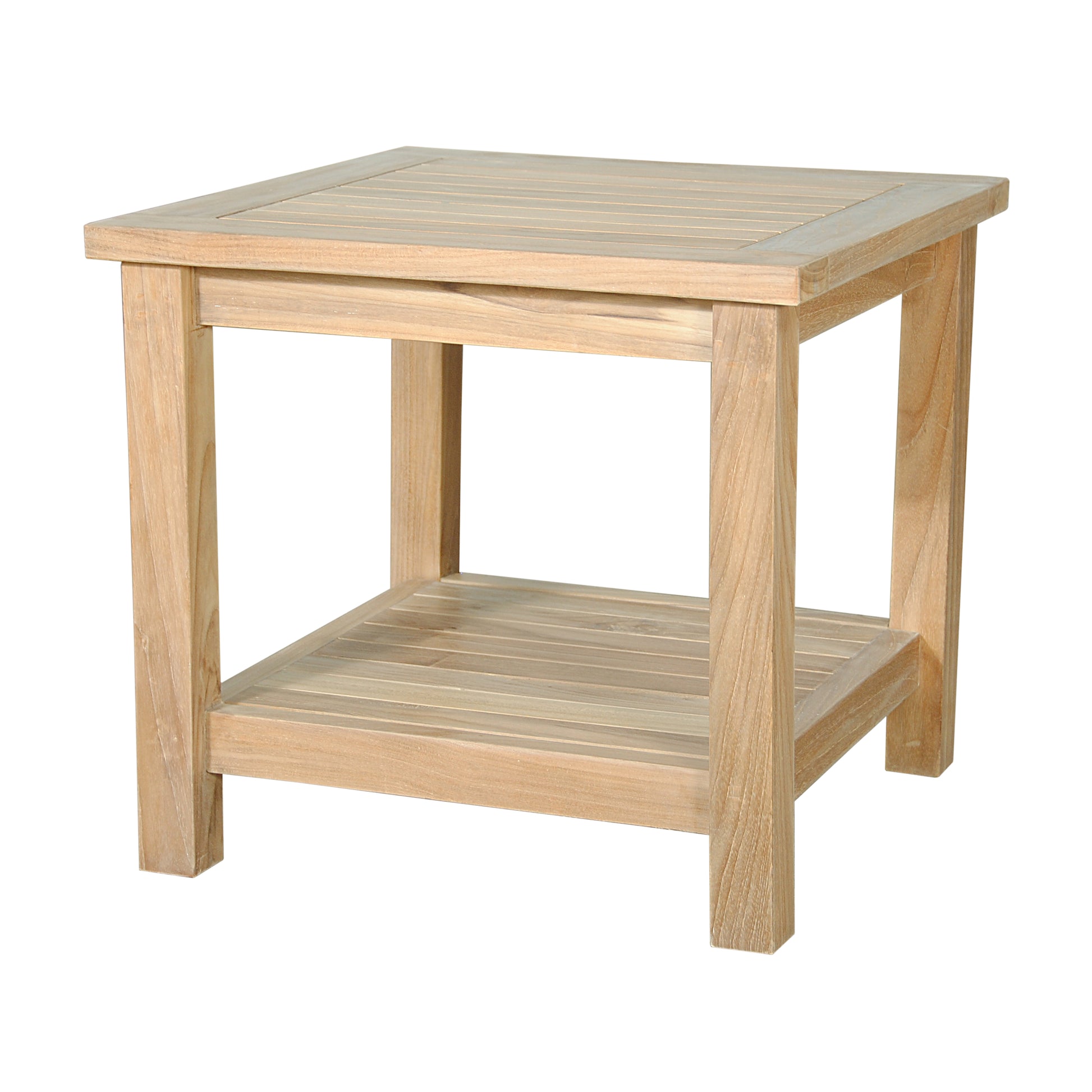 22" Square 2-Tier Side Table — View 4