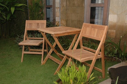 Windsor 3-pieces Square Bistro Set — View 3