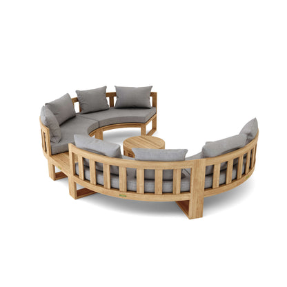 SET-811 Circular Modular Deep Seating Set — View 4