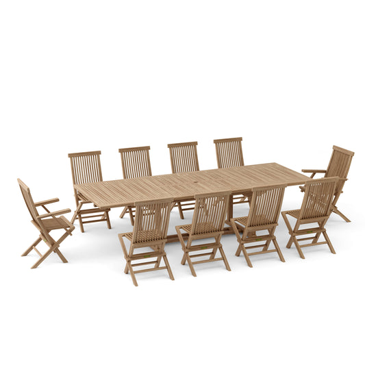 Valencia Classic 11-Pieces Dining Set — View 2