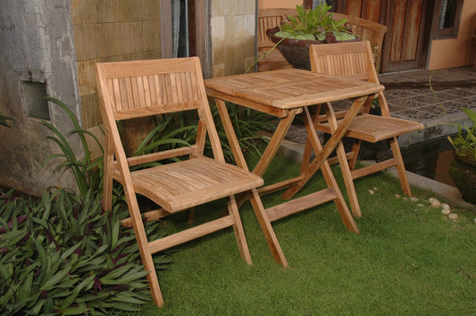 Windsor 3-pieces Square Bistro Set — View 2