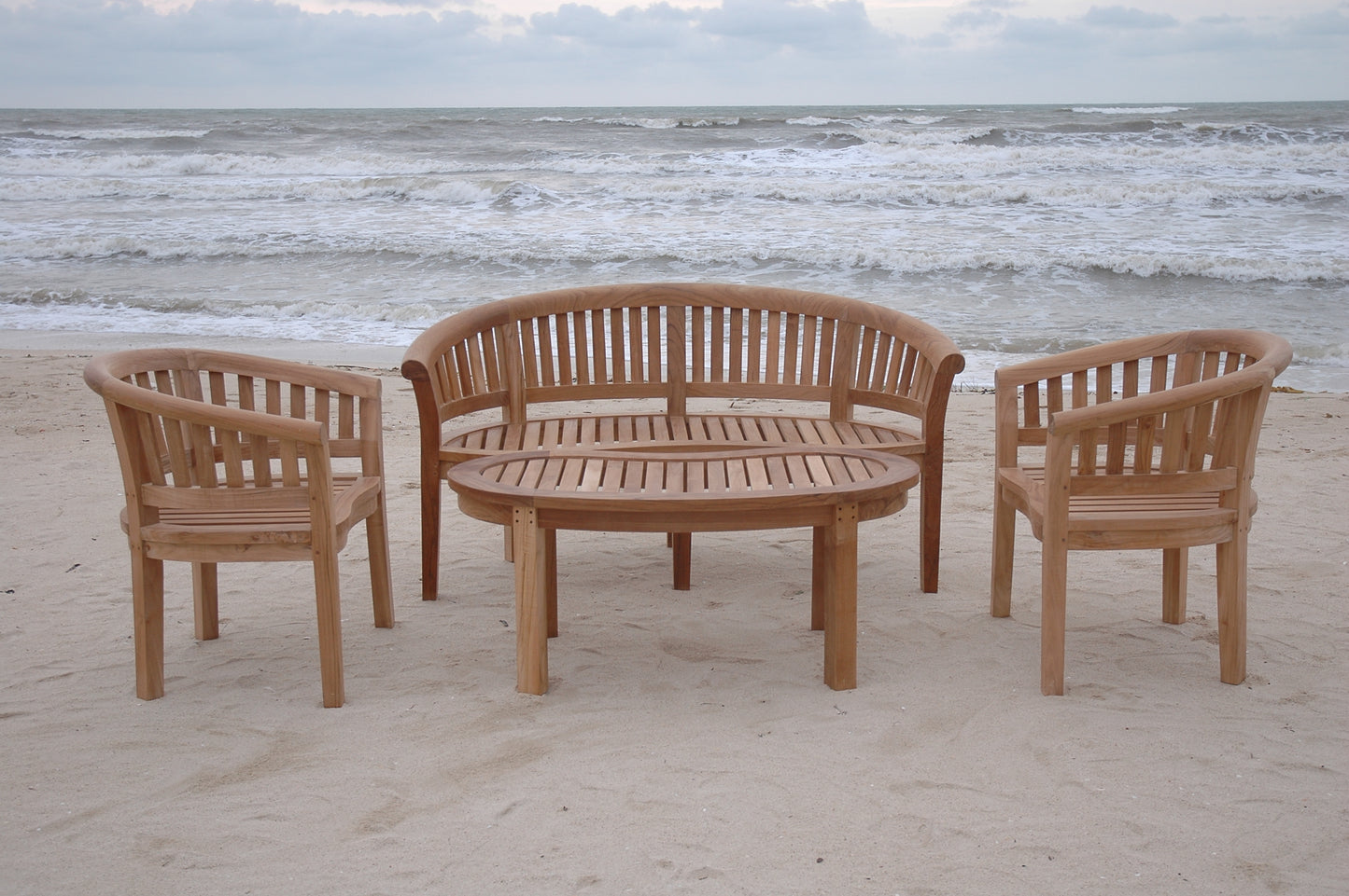 Curve 4-Pieces Conversation Set — View 2