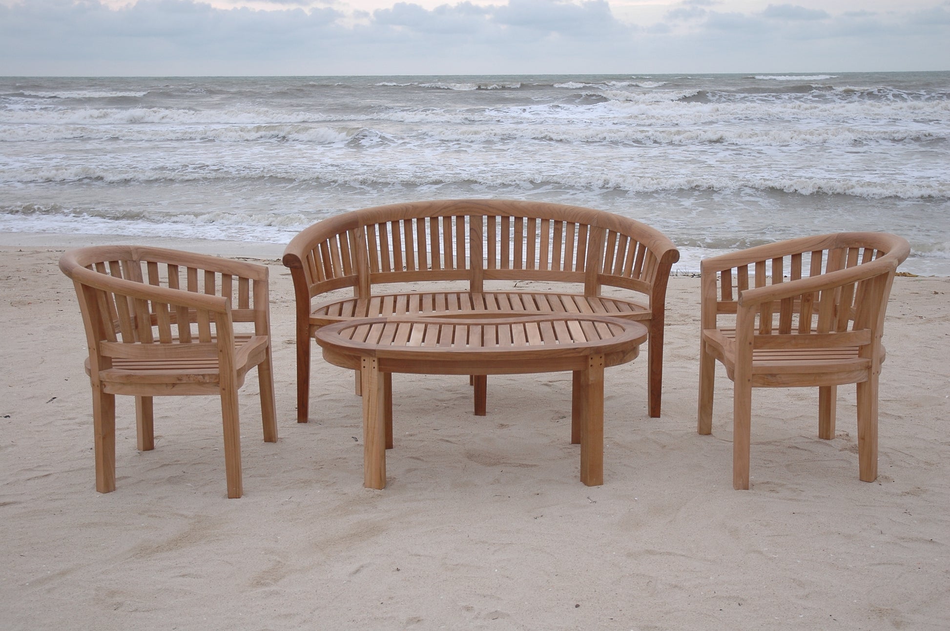 Curve 4-Pieces Conversation Set — View 2