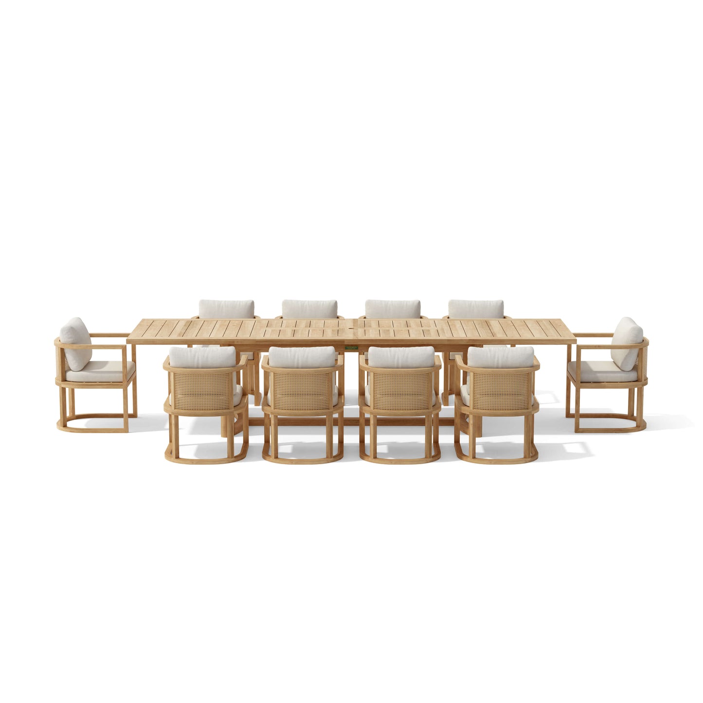SET-224 11-pc Junus Extension Dining Table Set — View 3