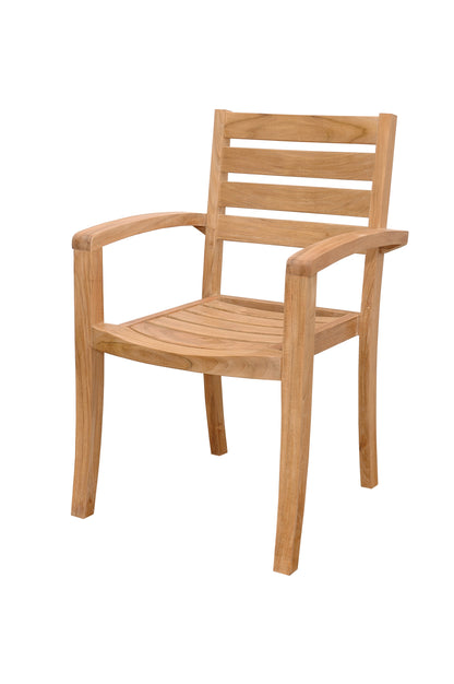 Catalina Stackable Armchair (Fully Built & 4 pcs in a box) — View 3