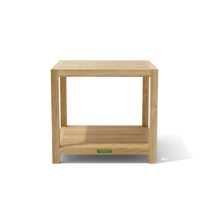 Glenmore 22" Side Table w/ 1-Tier — View 2