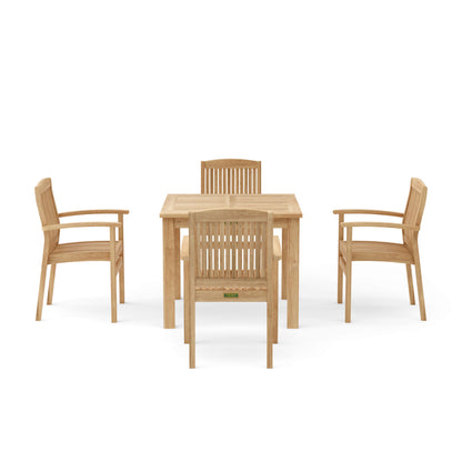 SET-21 5-pc Bistro Table Set — View 3