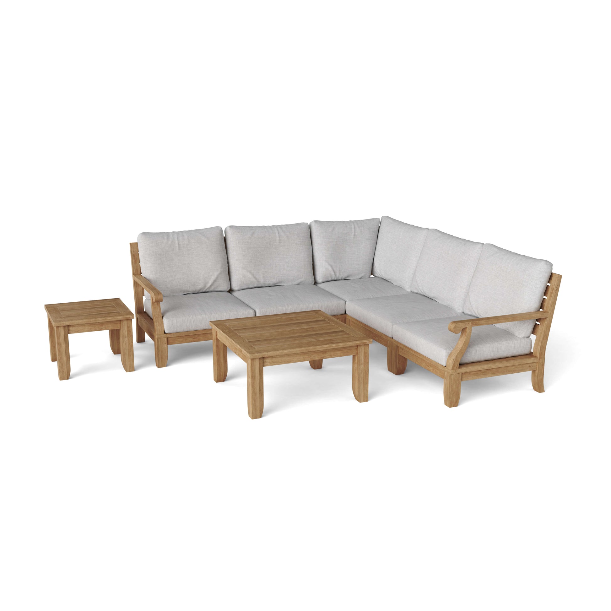 Riviera Luxe 7-Pieces Modular Set with Square Tables — View 2