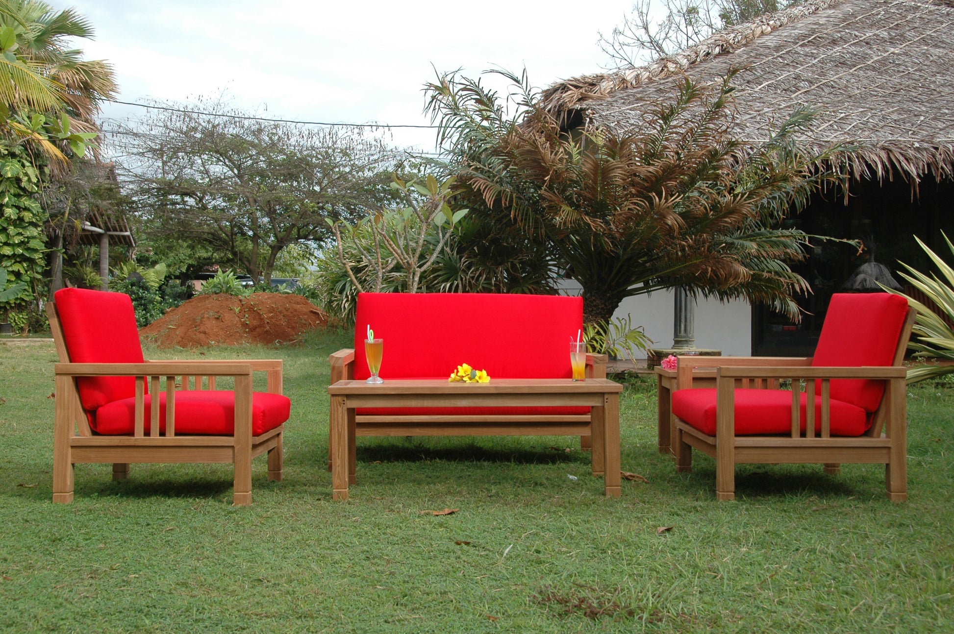 SouthBay Deep Seating 5-Pieces Conversation Set A — View 7