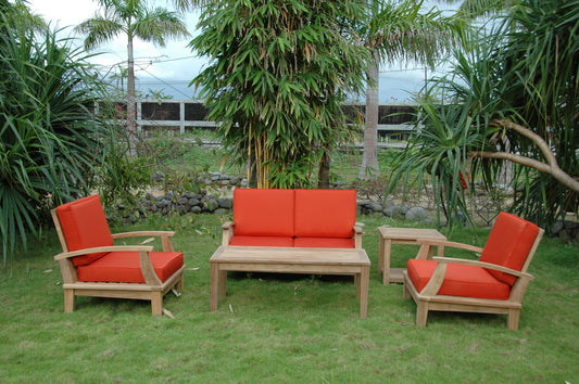 Brianna Bahama 5-Pieces Deep Seating Loveseat Set — View 2