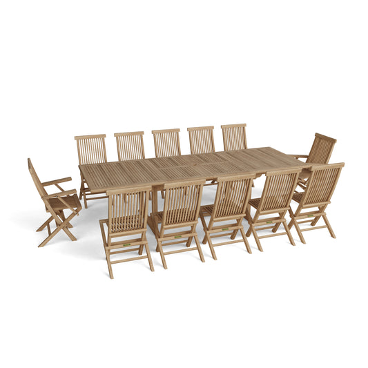 Valencia Classic 13-Pieces Dining Set — View 2
