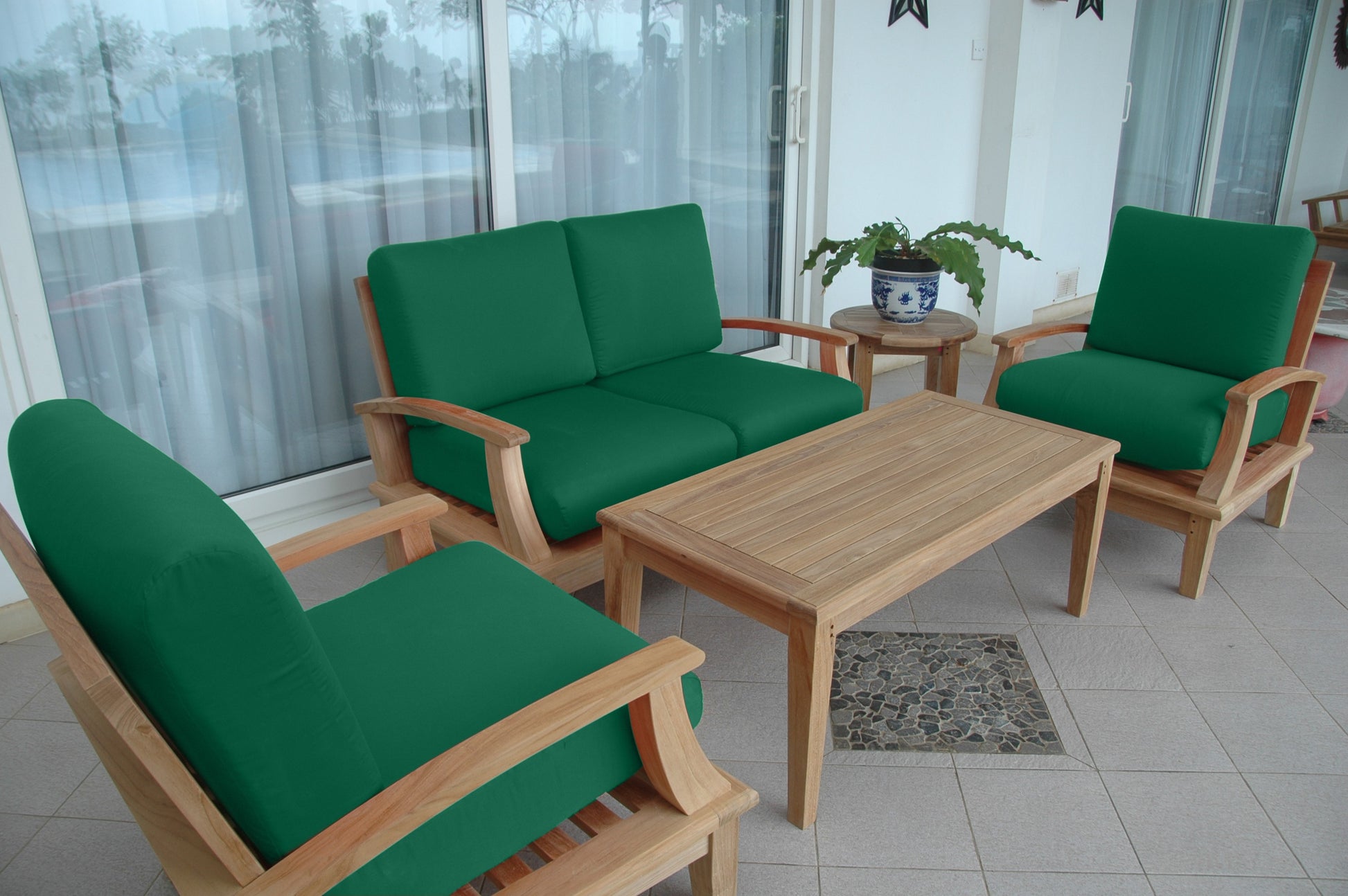 Brianna 5-Pieces Deep Seating Loveseat Set — View 5