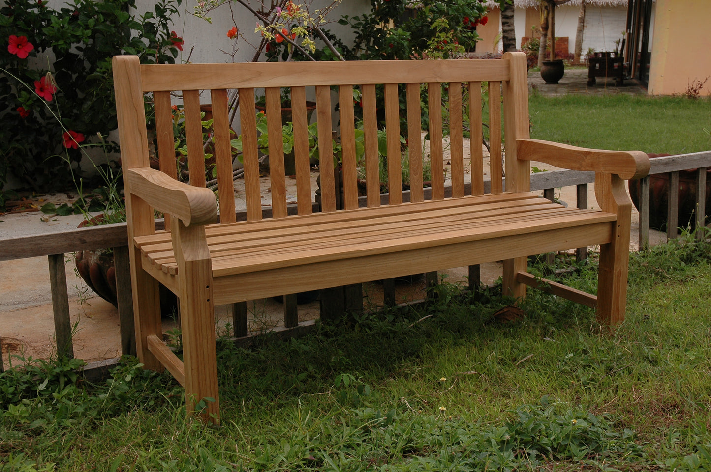 Devonshire 3-Seater Extra Thick Bench — View 4