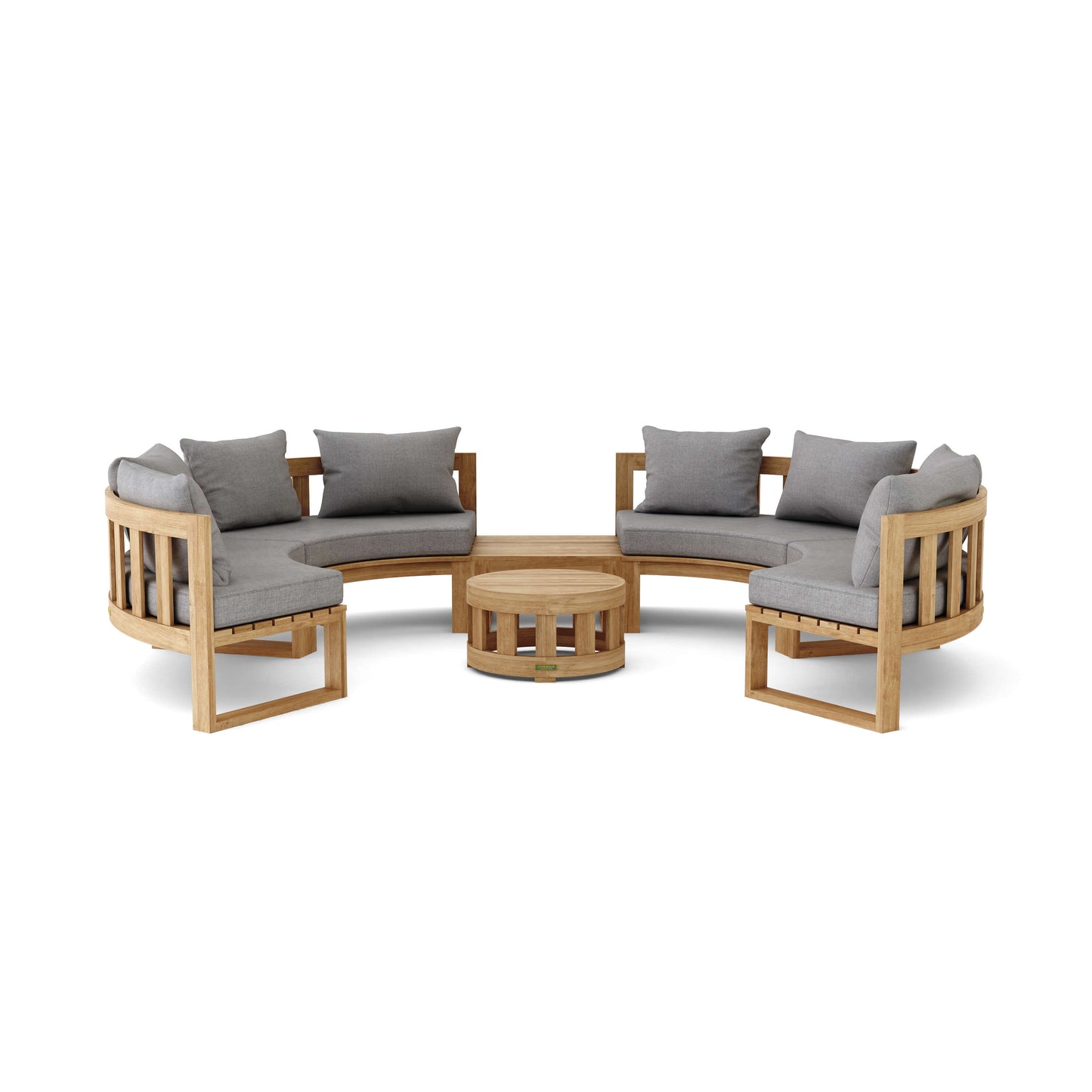 SET-811 Circular Modular Deep Seating Set — View 2