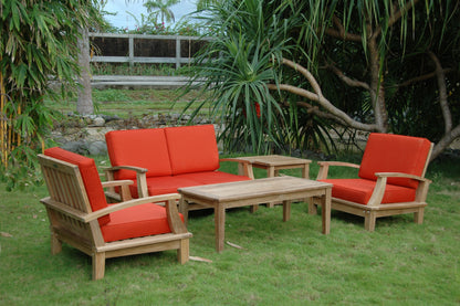 Brianna Bahama 5-Pieces Deep Seating Loveseat Set — View 3