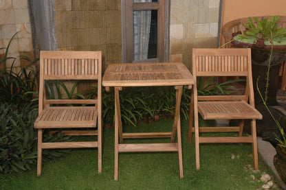 Windsor 3-pieces Square Bistro Set