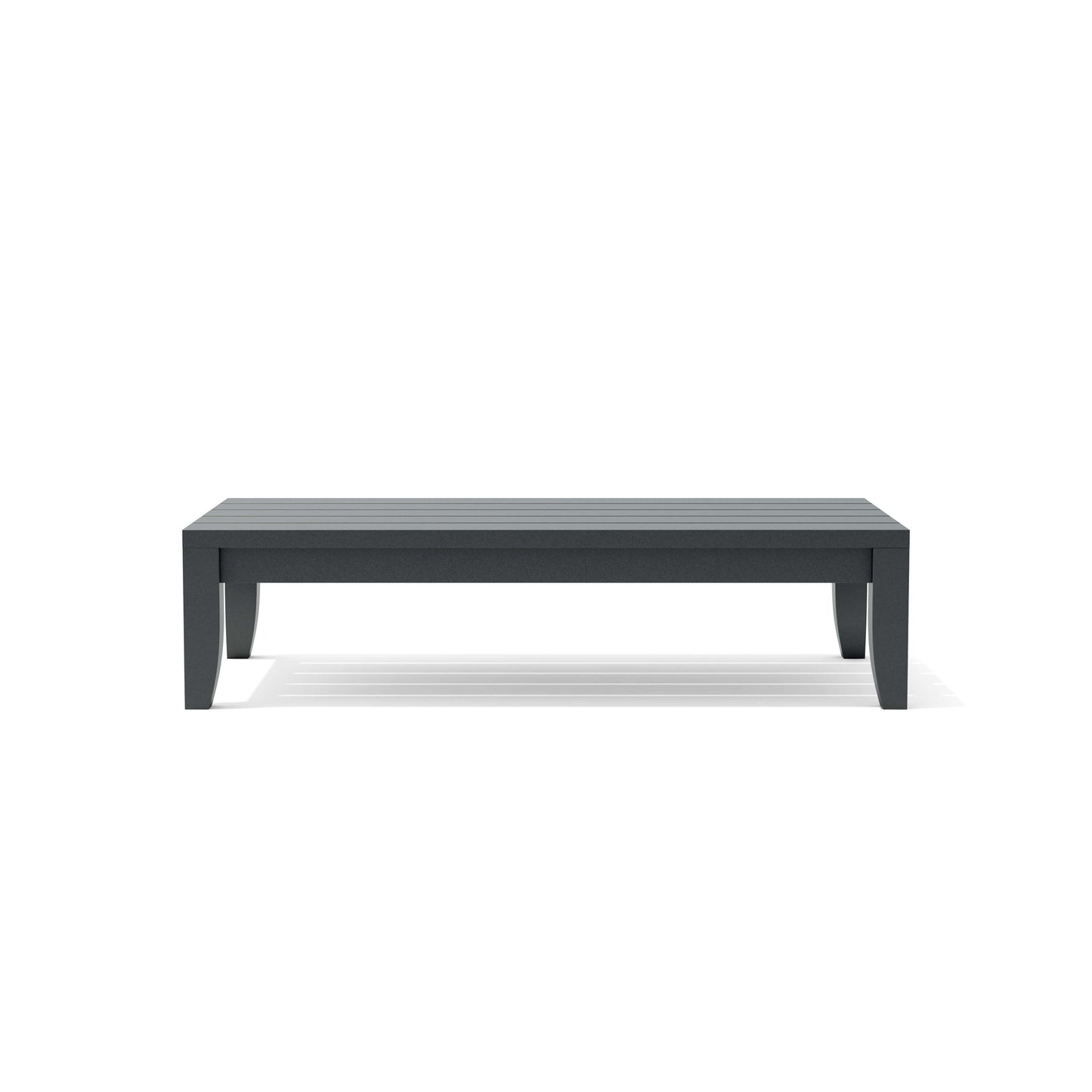 Coronado Aluminum Rectangular Coffee Table — View 2