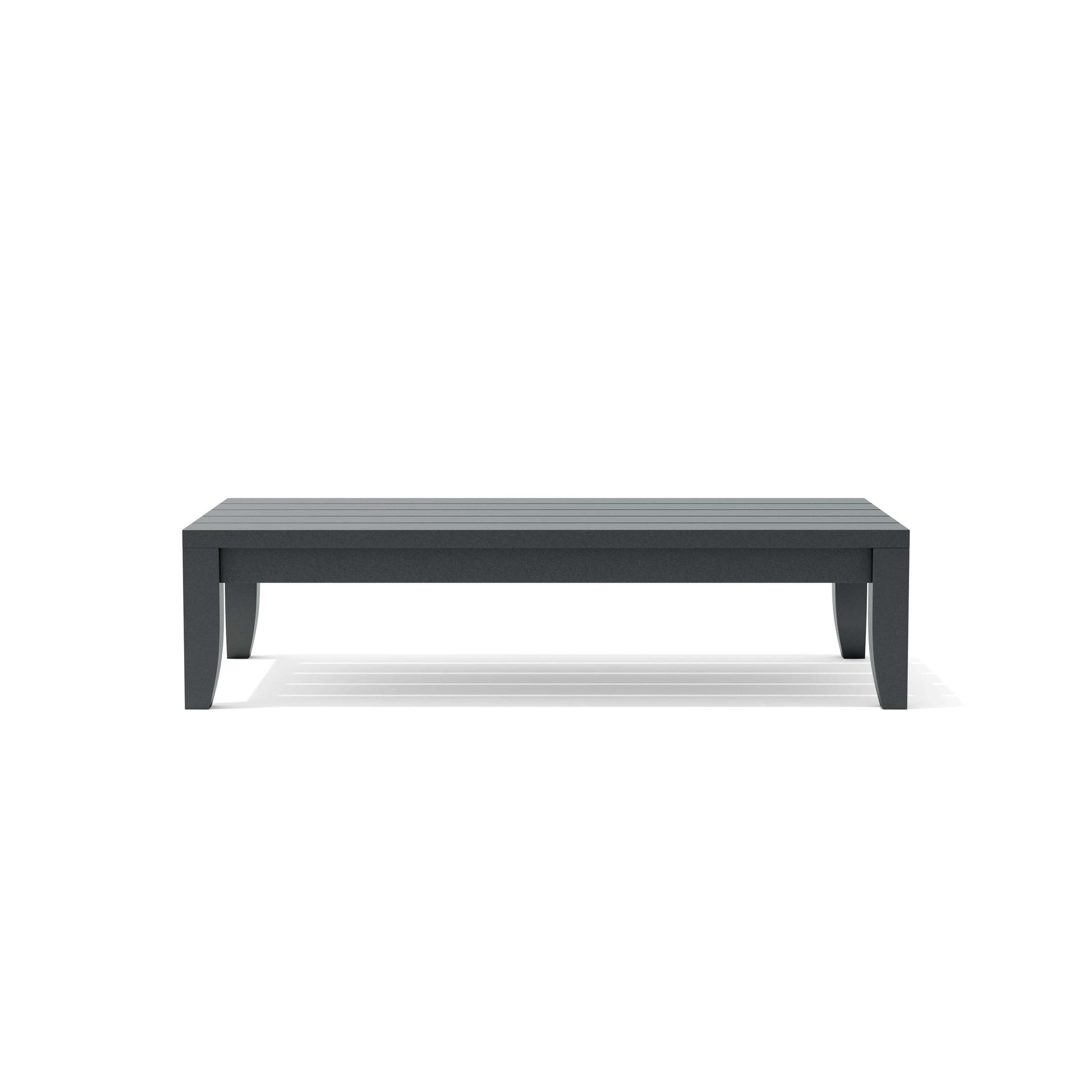 Coronado Aluminum Rectangular Coffee Table — View 2