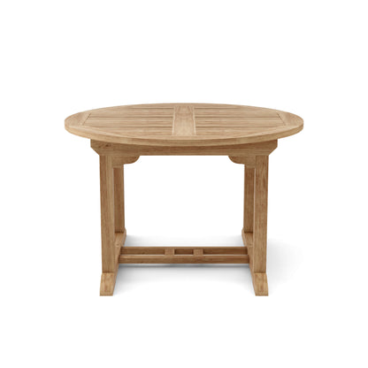 Bahama 71" Oval Extension Table Extra Thick Wood — View 3
