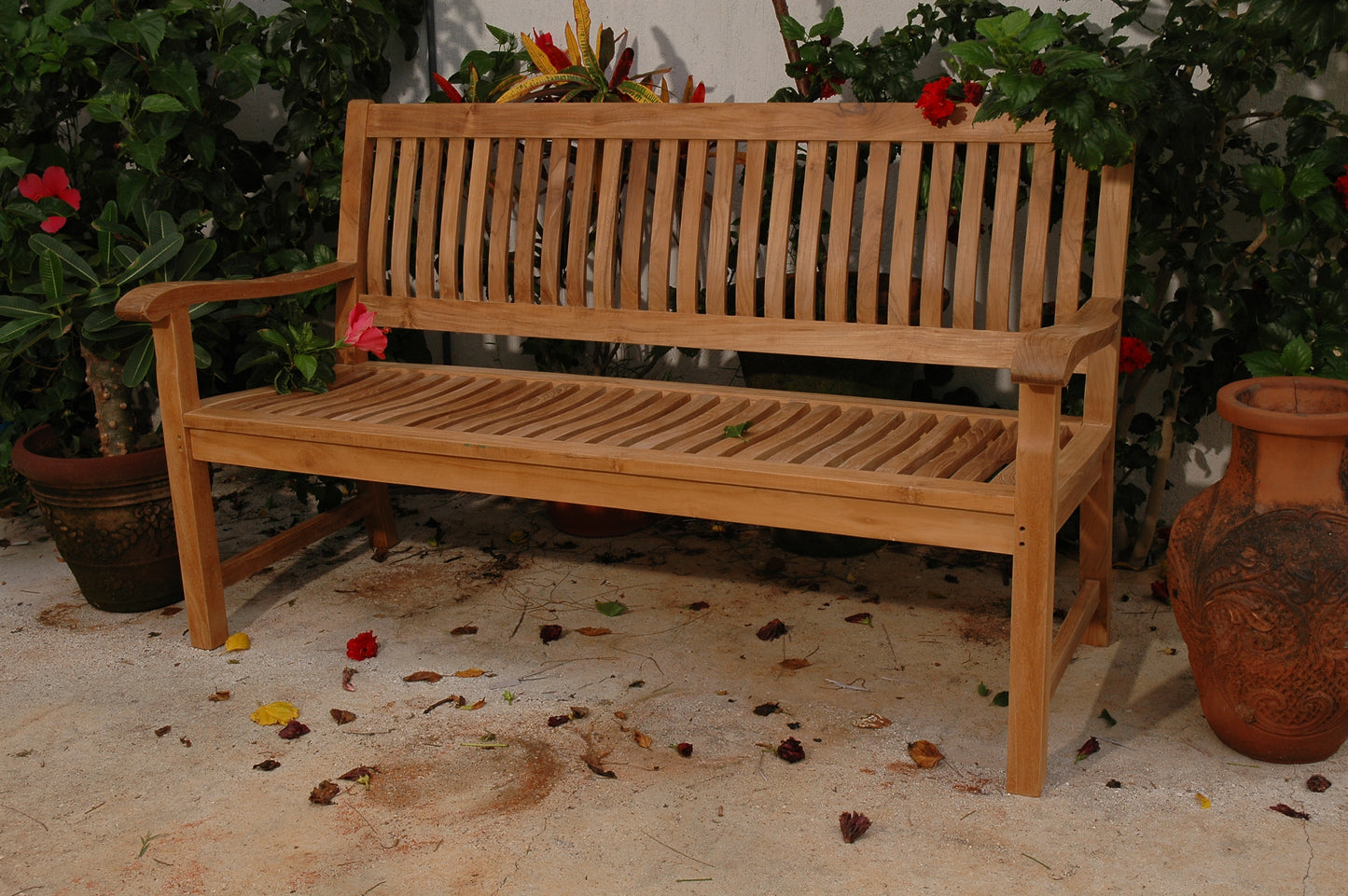 Del-Amo 3-Seater Bench — View 4