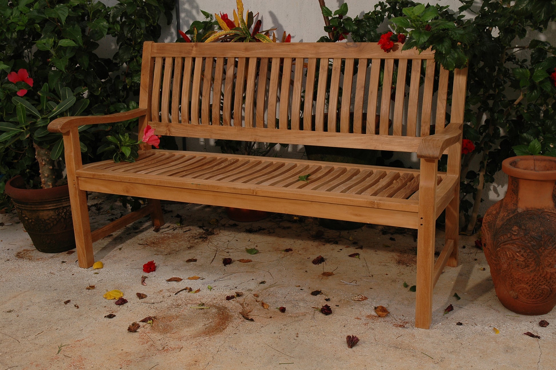 Del-Amo 3-Seater Bench — View 4