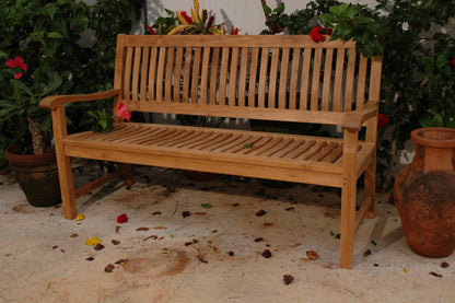 Del-Amo 3-Seater Bench — View 4