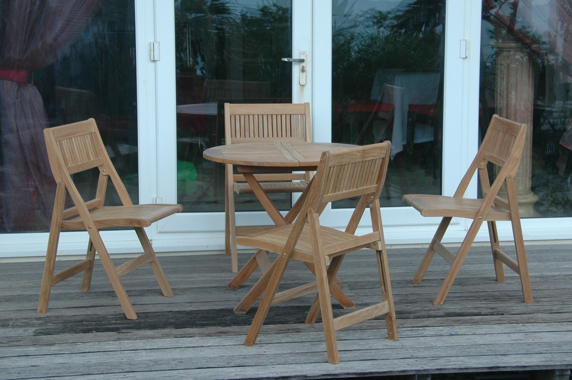Windsor 5-pieces Round Bistro Set — View 5
