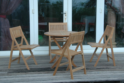 Windsor 5-pieces Round Bistro Set — View 5